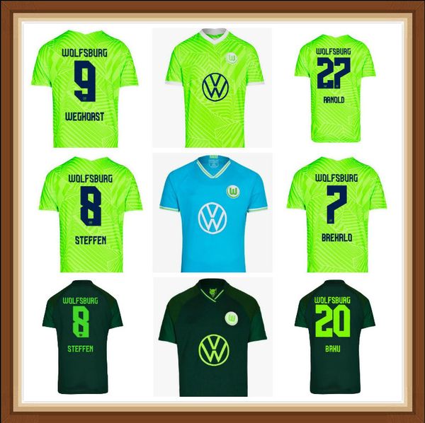 20 21 wolfsburg steffen weghorst arnold mehmedi mens soccer jerseys mbabu ginczek klaus home away football shirt short sleeves uniforms fbh, Black;yellow
20 21 wolfsburg steffen weghorst arnold mehmedi mens soccer jerseys mbabu ginczek klaus home away football shirt short sleeves uniforms fbh, Black;yellow