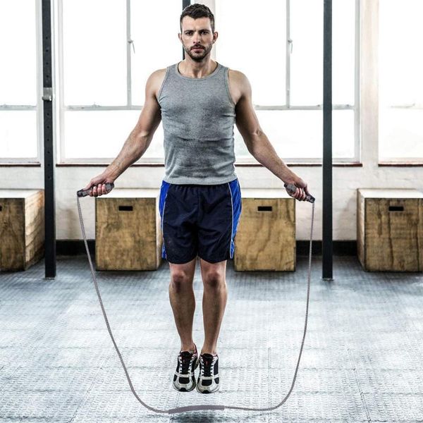jump ropes 2-in-1 type cordless skipping exercise electronic counting fitness antiskip wear ressistant rope
jump ropes 2-in-1 type cordless skipping exercise electronic counting fitness antiskip wear ressistant rope