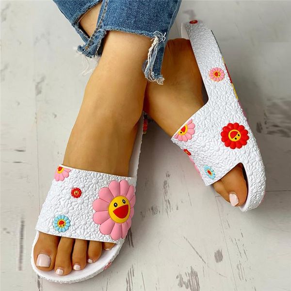 slippers casual women colorful sunflower fashion flat heel woman home shoes flip flop for female beach slides slipper #40, Black
slippers casual women colorful sunflower fashion flat heel woman home shoes flip flop for female beach slides slipper #40, Black