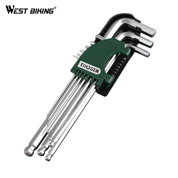tools west biking 9 piece long arm metric hex key set allen wrench 1.5-10 mm hexagon socket sets ball head l-shaped
tools west biking 9 piece long arm metric hex key set allen wrench 1.5-10 mm hexagon socket sets ball head l-shaped