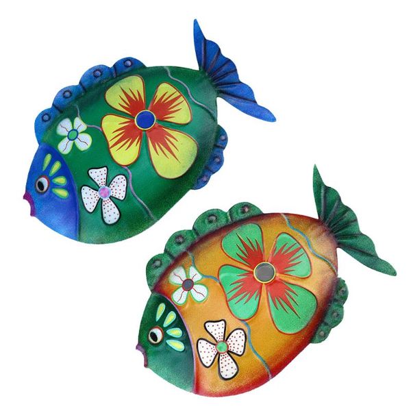 decorative objects & figurines 2pcs fish shaped pendants wall art decor craft home hanging ornament
decorative objects & figurines 2pcs fish shaped pendants wall art decor craft home hanging ornament