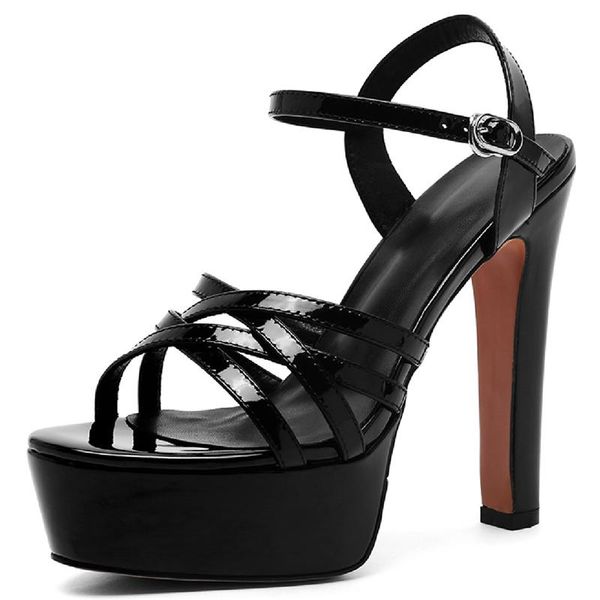 sandals platform women's genuine leather high heels summer shoes for women black nude party ladies flip flops 2021 
sandals platform women's genuine leather high heels summer shoes for women black nude party ladies flip flops 2021