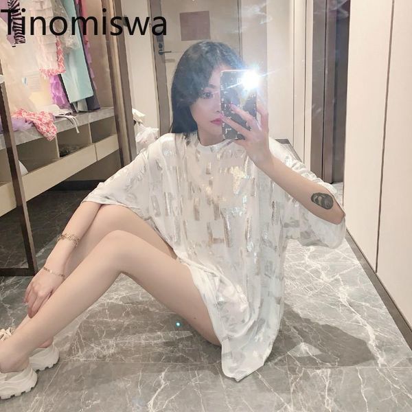 tinomiswa short sleeve tshirt for women 2021 summer printing korean loose streetwear round neck mid-length tees a2341 women's t-shirt, White
tinomiswa short sleeve tshirt for women 2021 summer printing korean loose streetwear round neck mid-length tees a2341 women's t-shirt, White