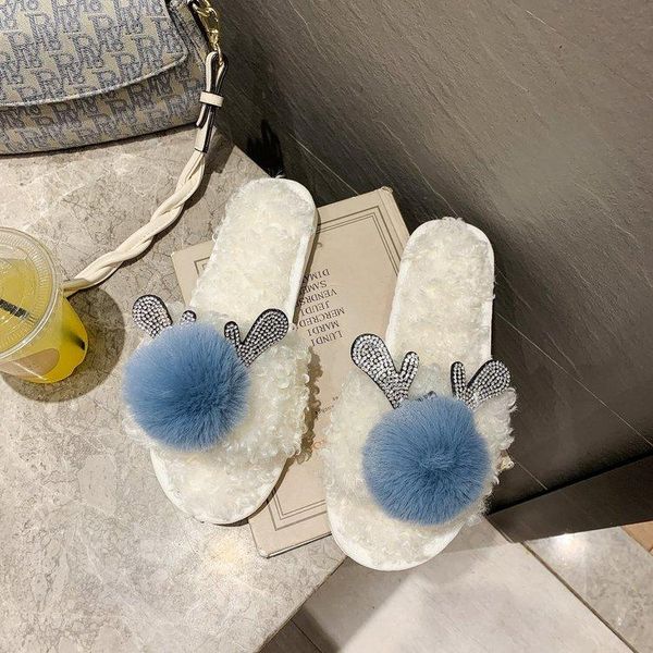slippers home cute warm cotton ladies autumn and winter comfortable furry women fashion women's shoes, Black
slippers home cute warm cotton ladies autumn and winter comfortable furry women fashion women's shoes, Black