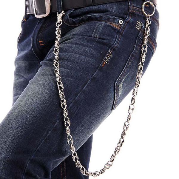 boys punk belt waist chain mens womens fashion rock trousers hip hop skull men women metal metallic belts, Black;brown
boys punk belt waist chain mens womens fashion rock trousers hip hop skull men women metal metallic belts, Black;brown