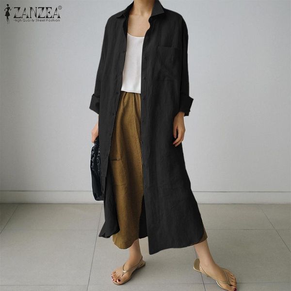 fashion blouse elegant lapel neck buttons down cardigan autumn women long shirt vestidos casual solid split blusas women's blouses & s, White
fashion blouse elegant lapel neck buttons down cardigan autumn women long shirt vestidos casual solid split blusas women's blouses & s, White