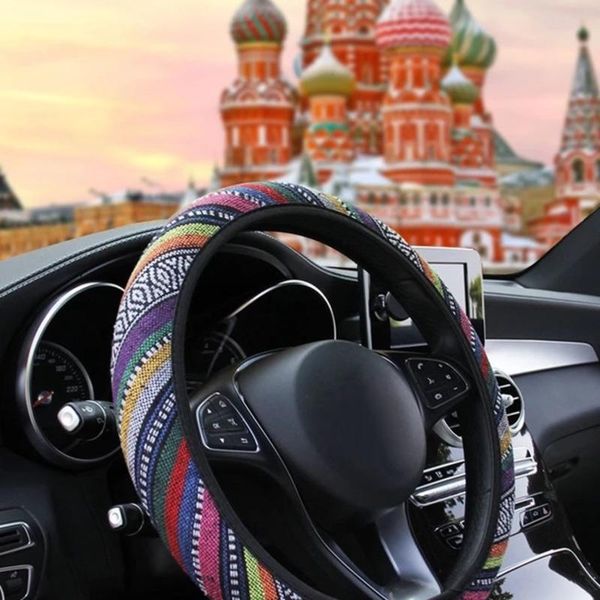 steering wheel covers 38cm car universal linen ethnic style without inner ring elastic cover auto parts interior
steering wheel covers 38cm car universal linen ethnic style without inner ring elastic cover auto parts interior