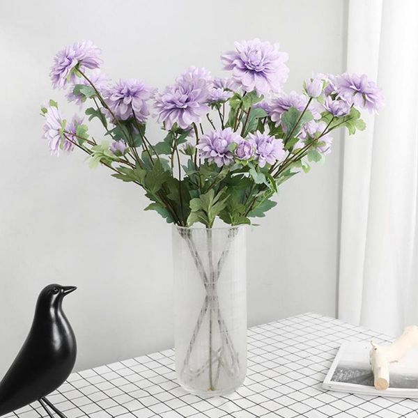 decorative flowers & wreaths 1pc 6-head artificial fake cloth dahlia flower wedding party home deskdecor for decoration indoor
decorative flowers & wreaths 1pc 6-head artificial fake cloth dahlia flower wedding party home deskdecor for decoration indoor