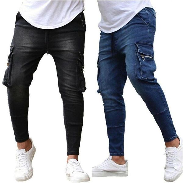 men's jeans for men ripped skinny denim sweatpants joggers jogging cargo pants long trousers slim zip pocket biker stretch, Blue
men's jeans for men ripped skinny denim sweatpants joggers jogging cargo pants long trousers slim zip pocket biker stretch, Blue
