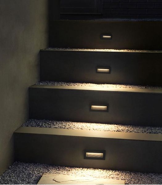 led stair light step lights 6w dc12v ac85-265v aluminum outdoor indoor waterproof embedded staircase wall lamp
led stair light step lights 6w dc12v ac85-265v aluminum outdoor indoor waterproof embedded staircase wall lamp