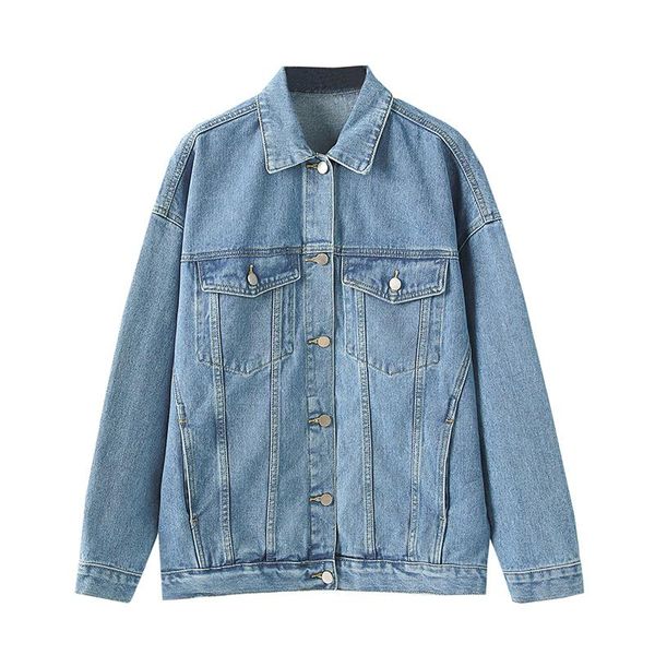 women's jackets korean style solid color denim jacket ladies pleated batwing long-sleeved loose casual, Black;brown
women's jackets korean style solid color denim jacket ladies pleated batwing long-sleeved loose casual, Black;brown