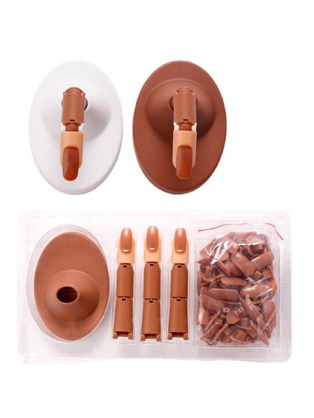 false nails set finger nail tool model practice training manicure tips display rhinestones salon tools professionals, Red;gold
false nails set finger nail tool model practice training manicure tips display rhinestones salon tools professionals, Red;gold