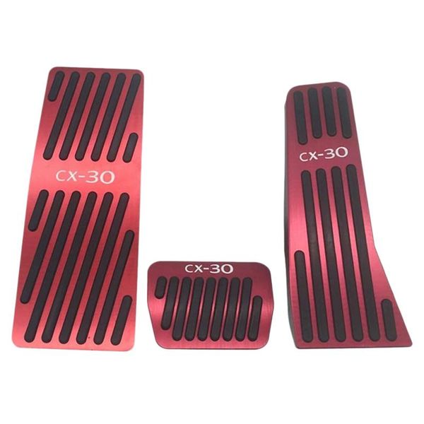 pedals 3pcs aluminum red pads brake gas pedal foot rest pad cover for 3 cx-30 cx30 2021
pedals 3pcs aluminum red pads brake gas pedal foot rest pad cover for 3 cx-30 cx30 2021