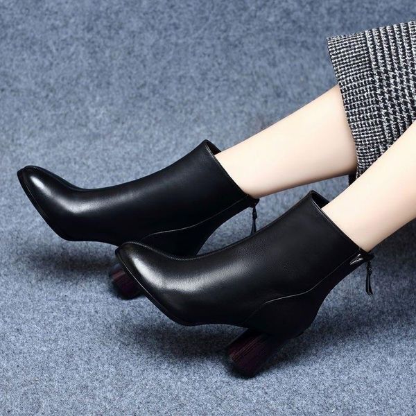 boots 2021 vogue comfortable high heels women's fashion autumn heel zapatillas mujer chaussure femme, Black
boots 2021 vogue comfortable high heels women's fashion autumn heel zapatillas mujer chaussure femme, Black