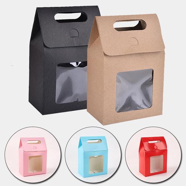 1pc creative kraft paper candy bags clear pvc window cake packing bag package gifts wedding favors birthday party supplies gift wrap
1pc creative kraft paper candy bags clear pvc window cake packing bag package gifts wedding favors birthday party supplies gift wrap
