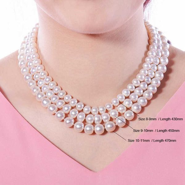 genuine natural freshwater necklace women,real wedding white pearl necklaces anniversary gift in box, Silver
genuine natural freshwater necklace women,real wedding white pearl necklaces anniversary gift in box, Silver