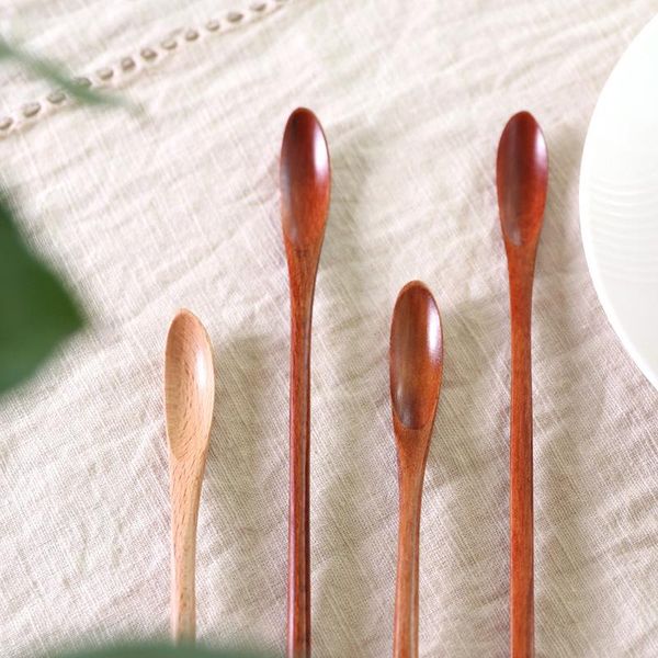 spoons wooden milk honey soup spoon solid wood tableware long handle teaspoon coffee stir stick kitchen accessories sets
spoons wooden milk honey soup spoon solid wood tableware long handle teaspoon coffee stir stick kitchen accessories sets