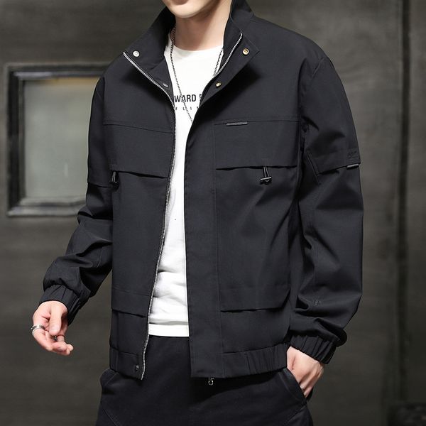 spring 2021 and autumn men's jacket youth sports korean version simple baseball fashion, Black;brown
spring 2021 and autumn men's jacket youth sports korean version simple baseball fashion, Black;brown