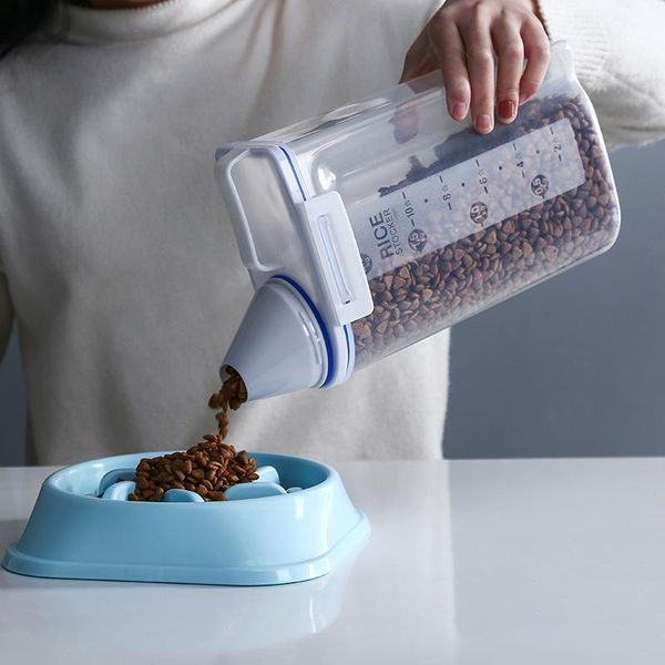 dog bowls & feeders pets storage container airtight cats foods with measuring cup box grain barrel pet tank
dog bowls & feeders pets storage container airtight cats foods with measuring cup box grain barrel pet tank