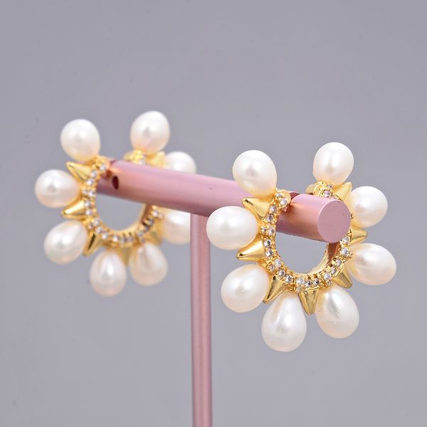 guaiguai jewelry freshwater white rice pearl punk ear cuff earrings no pierced earrings handmade for women real gems stone lady fashion jewe, Silver
guaiguai jewelry freshwater white rice pearl punk ear cuff earrings no pierced earrings handmade for women real gems stone lady fashion jewe, Silver