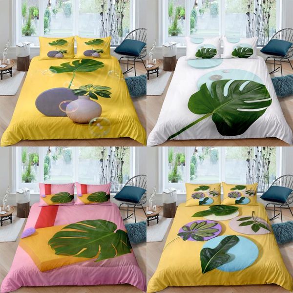 palm leaf bedding set geometry printed king size luxury duvet cover 2/3pcs quilt covers pillowcases home textiles sets
palm leaf bedding set geometry printed king size luxury duvet cover 2/3pcs quilt covers pillowcases home textiles sets