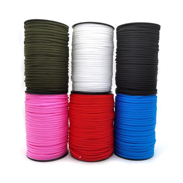 outdoor gadgets 100m 550 military standard 7-core paracord rope 4mm parachute cord camping survival umbrella tent lanyard strap bundle
outdoor gadgets 100m 550 military standard 7-core paracord rope 4mm parachute cord camping survival umbrella tent lanyard strap bundle
