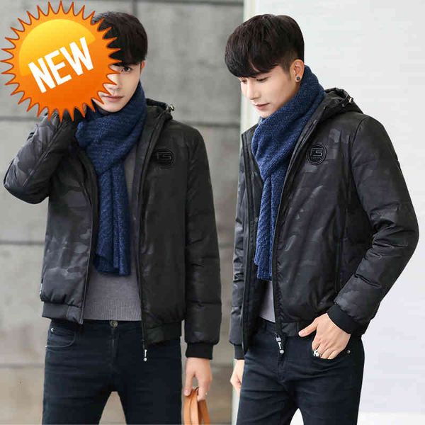 winter warm hooded men's down jackets casual duck coats & short outwear male camoufalge parkas jk-139, Black
winter warm hooded men's down jackets casual duck coats & short outwear male camoufalge parkas jk-139, Black
