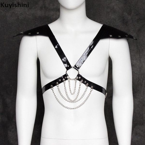 belts nightclub punk faux leather harness body bondage tassel bustier corset sculpting chest belt suspenders, Black;brown
belts nightclub punk faux leather harness body bondage tassel bustier corset sculpting chest belt suspenders, Black;brown