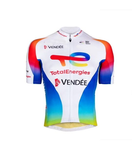 racing jackets 2021 totalenergies pro team only short sleeve cycling jersey summer wear ropa ciclismo with power band, Black;red
racing jackets 2021 totalenergies pro team only short sleeve cycling jersey summer wear ropa ciclismo with power band, Black;red