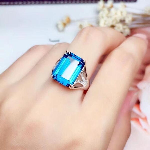cluster rings classic deep blue z ring with silver jewelry 925 sterling women man natural big size good color, Golden;silver
cluster rings classic deep blue z ring with silver jewelry 925 sterling women man natural big size good color, Golden;silver