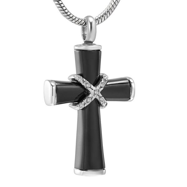 pendant necklaces black religious cross ash urn necklace vintage stainless steel cremation for memorial keepsake jewelry, Silver
pendant necklaces black religious cross ash urn necklace vintage stainless steel cremation for memorial keepsake jewelry, Silver