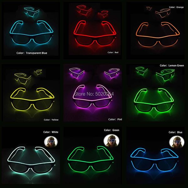 costume accessories classic style el glowing glasses men reading lens glasses neon light up flashing glasses for christmas halloween parties, Silver
costume accessories classic style el glowing glasses men reading lens glasses neon light up flashing glasses for christmas halloween parties, Silver