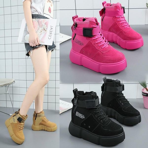 boots british thick bottom women ankle lace up motorcycle military high brand shoes 34, Black
boots british thick bottom women ankle lace up motorcycle military high brand shoes 34, Black