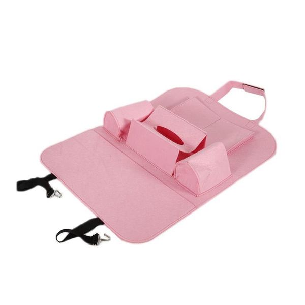 car organizer seat storage bag multi-pocket black back tidy felt pocket travel