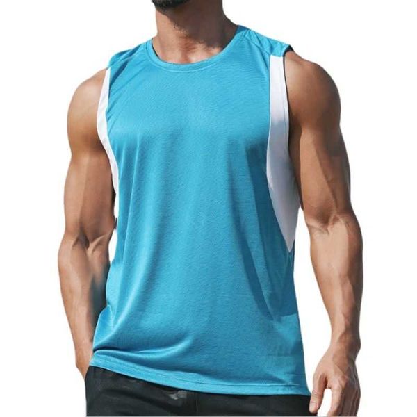men' tank 2021summer vest sleeveless quick-drying running sports loose casual men clothing m-3xl, White;black
men' tank 2021summer vest sleeveless quick-drying running sports loose casual men clothing m-3xl, White;black