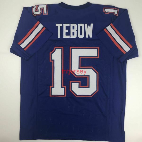 custom new tim tebow florida blue college stitched football jersey add any name number, Black
custom new tim tebow florida blue college stitched football jersey add any name number, Black
