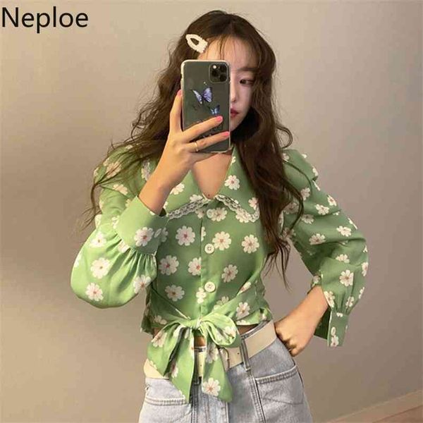 bow daisy print chiffon blouse women korean peter pan collar long sleeve ladies blusa shirts fashion casual female 210422, White
bow daisy print chiffon blouse women korean peter pan collar long sleeve ladies blusa shirts fashion casual female 210422, White