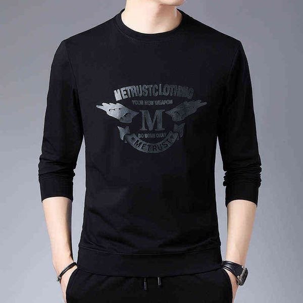 men's long sleeve t-shirt round neck sweater spring and autumn thin cotton men's bottomed shirt printing, White;black
men's long sleeve t-shirt round neck sweater spring and autumn thin cotton men's bottomed shirt printing, White;black