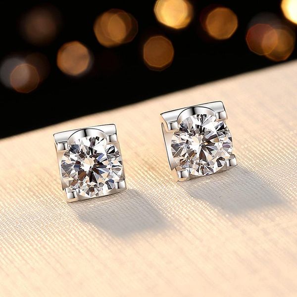 stud minimalist austrian crystal round earrings rose gold silver color wedding for women fashion white zircon, Golden;silver
stud minimalist austrian crystal round earrings rose gold silver color wedding for women fashion white zircon, Golden;silver