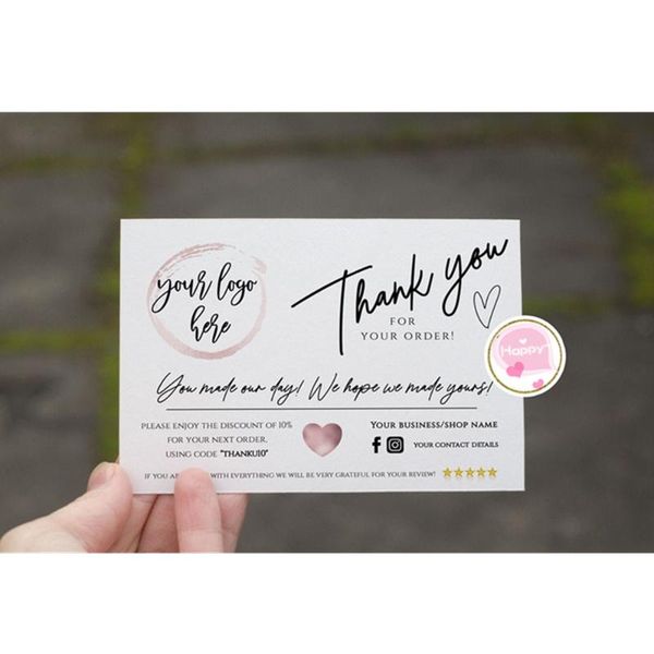 greeting cards modern thank you for your order media social package insert add logo packaging
greeting cards modern thank you for your order media social package insert add logo packaging