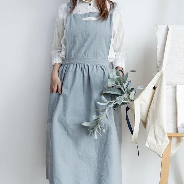aprons soft cotton kitchen cooking apron with cross back for catering work commercial restaurant
aprons soft cotton kitchen cooking apron with cross back for catering work commercial restaurant
