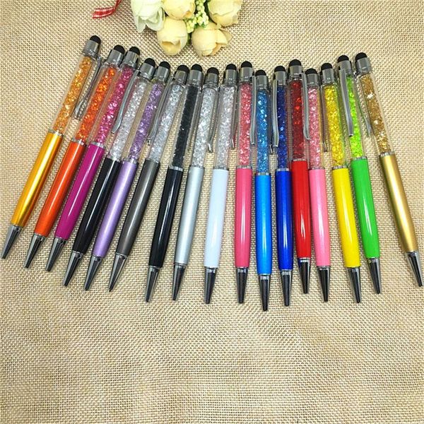 kawaii cute bling crystal diamond ballpoint pen touch screen ballpen stationery canates escolar school writing supplies pens, Blue;orange
kawaii cute bling crystal diamond ballpoint pen touch screen ballpen stationery canates escolar school writing supplies pens, Blue;orange