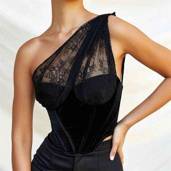 women one shoulder lace stitching outer vest solid color slim fashion spring summer 11b496 210525, White
women one shoulder lace stitching outer vest solid color slim fashion spring summer 11b496 210525, White