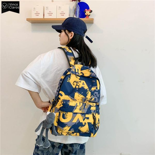 backpack hip hop streetwear graffiti men's lightweight nylon school backpacks for boys trend designer men bags teenagers bookbag
backpack hip hop streetwear graffiti men's lightweight nylon school backpacks for boys trend designer men bags teenagers bookbag