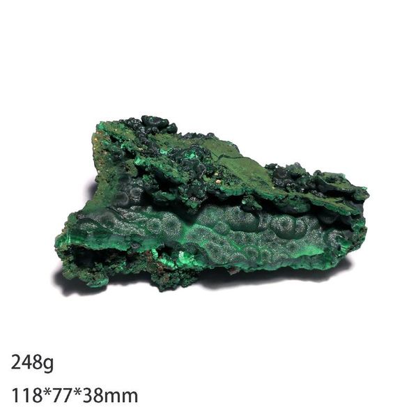 decorative objects & figurines 248g b3-1 natural malachite mineral crystal specimen home decoration from congo
decorative objects & figurines 248g b3-1 natural malachite mineral crystal specimen home decoration from congo