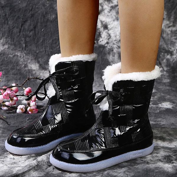 boots autumn and winter fashion snow plus size round toe lace-up warm short booties comfortable soft ladies women's boots#35, Black
boots autumn and winter fashion snow plus size round toe lace-up warm short booties comfortable soft ladies women's boots#35, Black