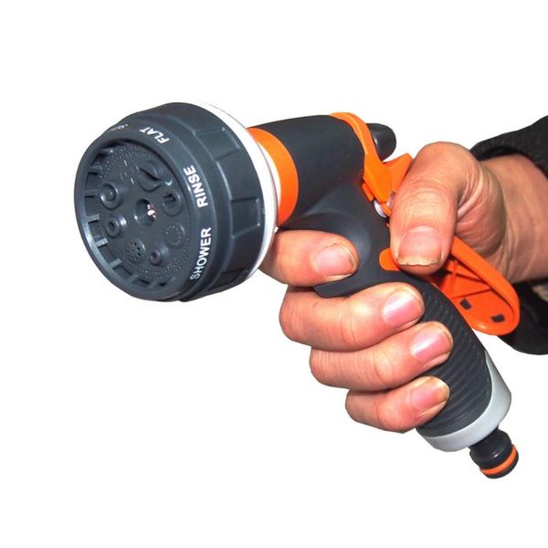 high pressure garden hose nozzle hand sprayer multifunction adjustable car wash household watering equipments
high pressure garden hose nozzle hand sprayer multifunction adjustable car wash household watering equipments