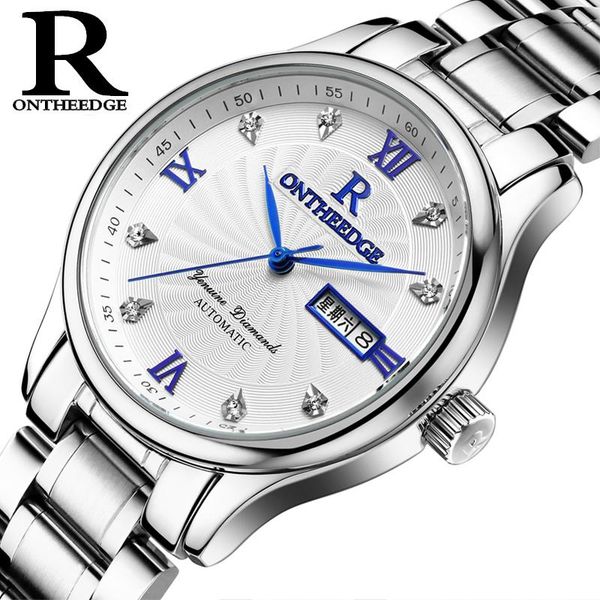 wristwatches ontheedge waterproof sport watches men's quartz analog wrist watch steel blue hands date week function orologio uomo, Slivery;brown
wristwatches ontheedge waterproof sport watches men's quartz analog wrist watch steel blue hands date week function orologio uomo, Slivery;brown