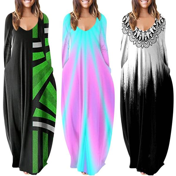 casual dresses vintage floor-length dress 2021 women auyumn summer v-neck flower print long sleeve pullover fit flare robe femme, Black;gray
casual dresses vintage floor-length dress 2021 women auyumn summer v-neck flower print long sleeve pullover fit flare robe femme, Black;gray