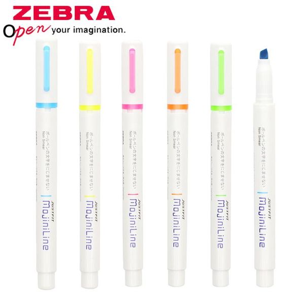 highlighters 1pcs japan zebra wks22 highlighter writing is not easy to open mojiniline mark smudge, Black;red
highlighters 1pcs japan zebra wks22 highlighter writing is not easy to open mojiniline mark smudge, Black;red